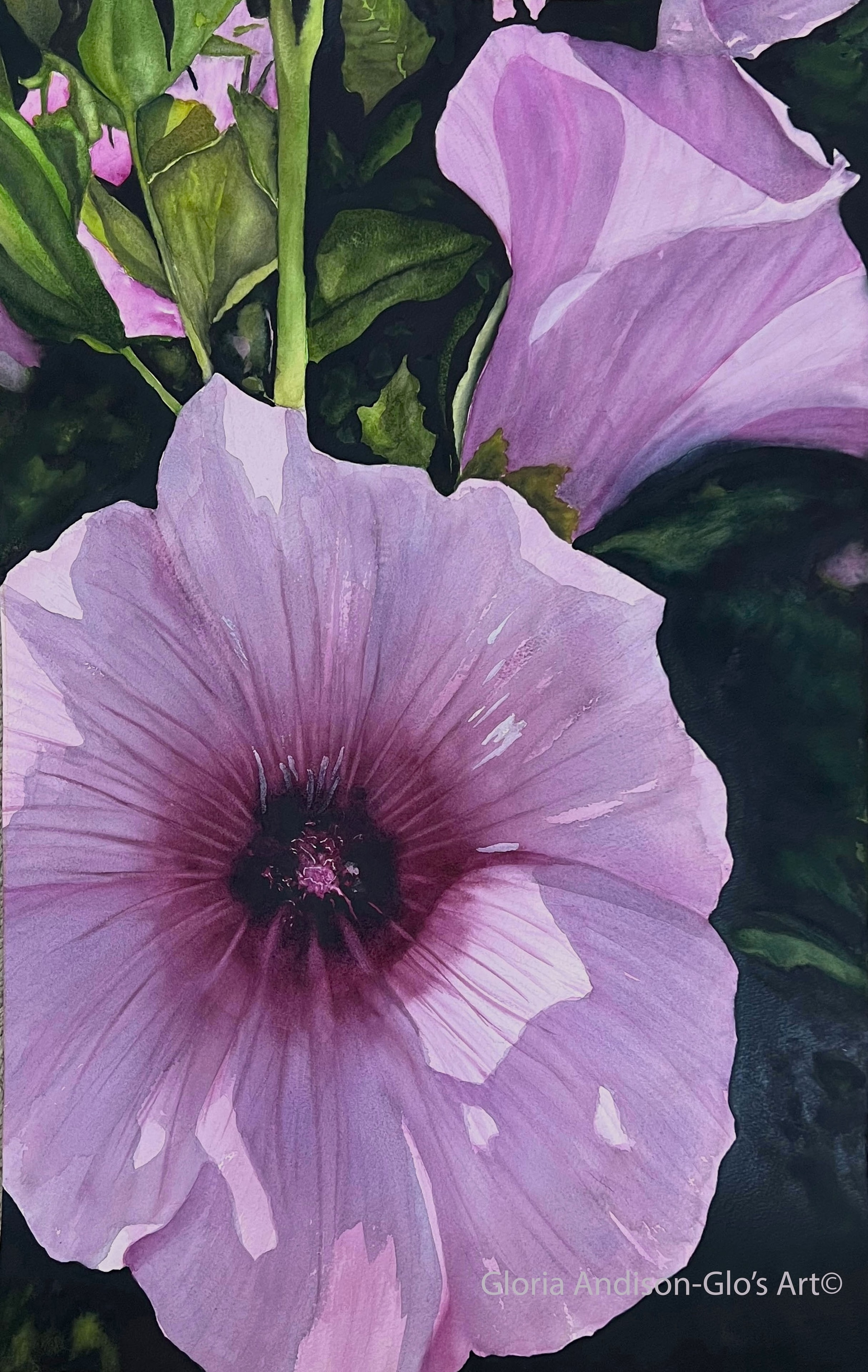 Original watercolour and acrylic paintings by Canadian artist Gloria Andison